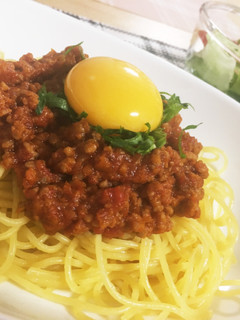 和風ミートソースのパスタ-レシピのメイン写真