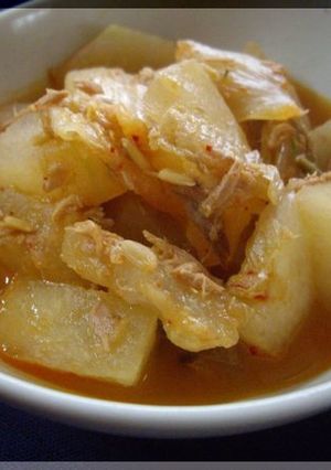 冬瓜とツナのキムチ煮-レシピのメイン写真