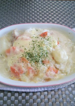 シチューリメイクドリア-レシピのメイン写真