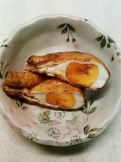 簡単 油揚げとたまごの袋煮-レシピのメイン写真