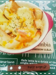 時間がないときにも!簡単パングラタン-レシピのメイン写真