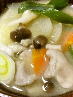 そば粉のすいとん♪-レシピのメイン写真