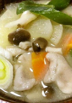 そば粉のすいとん♪-レシピのメイン写真