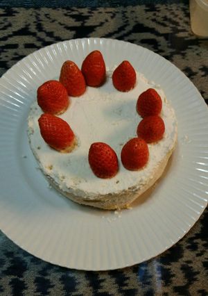 クリスマスケーキのスポンジ覚え書き-レシピのメイン写真