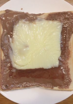 nutellaチーズトースト。-レシピのメイン写真