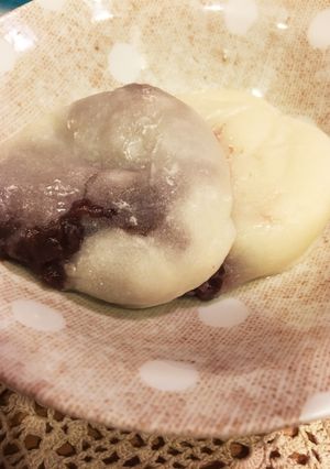 冷凍あんこ餅の解凍の仕方-レシピのメイン写真