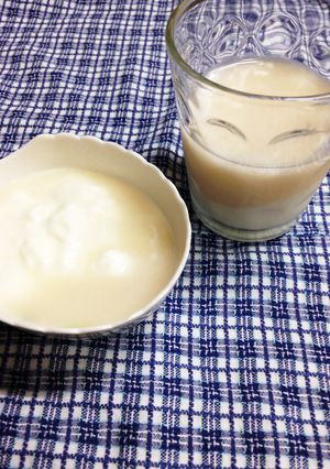 簡単に腸活 ♪ 麹の甘酒ヨーグルト-レシピのメイン写真