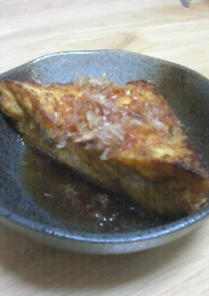 厚揚げのねぎ挟み焼き-レシピのメイン写真