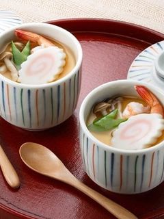 レンジで簡単茶碗蒸し☆ひなまつりにも-レシピのメイン写真
