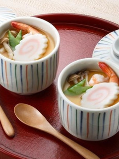 レンジで簡単茶碗蒸し☆ひなまつりにも-レシピのメイン写真