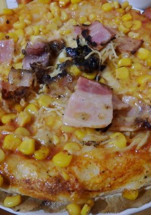 コーンピザ-レシピのメイン写真