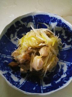 白ネギとささみのザーサイサラダ-レシピのメイン写真