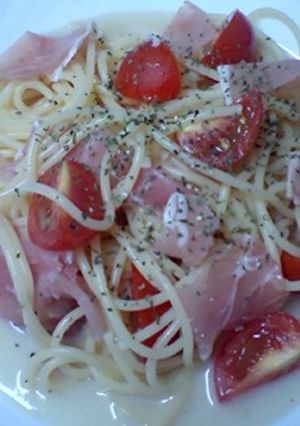 ポタージュで冷製パスタ☆-レシピのメイン写真