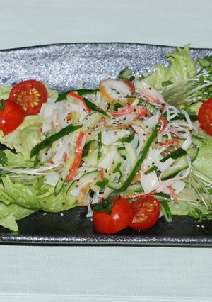 簡単♪いかの薫製のスモーク風味サラダ-レシピのメイン写真