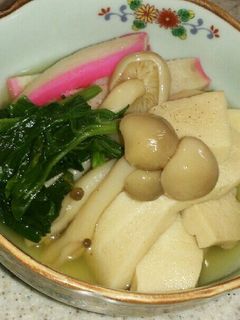 高野豆腐とかまぼこの煮物☆-レシピのメイン写真