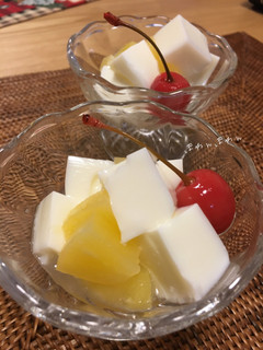 ぷるぷる杏仁豆腐♡-レシピのメイン写真