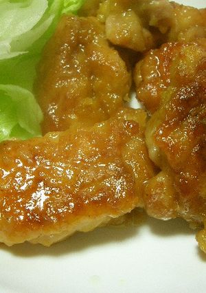 ジューシーなカレー照り焼きチキン-レシピのメイン写真