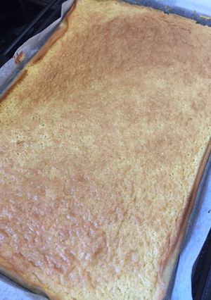 ロールケーキ1本分(25×37cm天板)-レシピのメイン写真