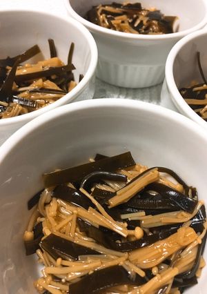 ご飯のお供に！昆布とえのきの佃煮-レシピのメイン写真