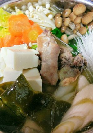 シャンタンでコクアップ！鶏の水炊き♪-レシピのメイン写真