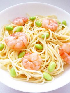 海老と枝豆のパスタ-レシピのメイン写真