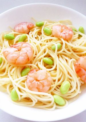 海老と枝豆のパスタ-レシピのメイン写真