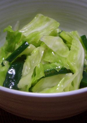 あっと云う間のキャベツの中華サラダ-レシピのメイン写真