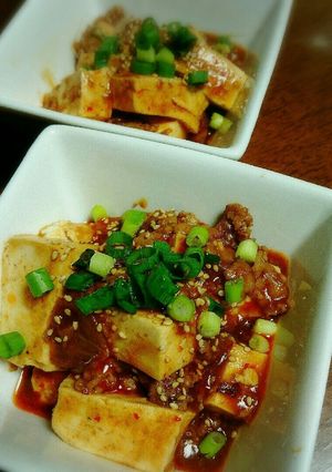 水切り木綿で　麻婆豆腐　大人味-レシピのメイン写真