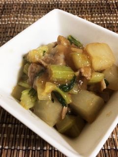 大根の中華風炒め煮-レシピのメイン写真
