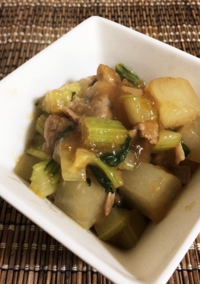 大根の中華風炒め煮-レシピのメイン写真