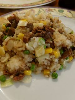 残り物から焼き飯-レシピのメイン写真