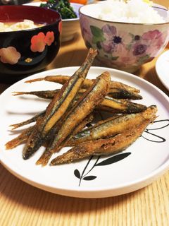 簡単♪パパパッときびなごの唐揚げ♪-レシピのメイン写真