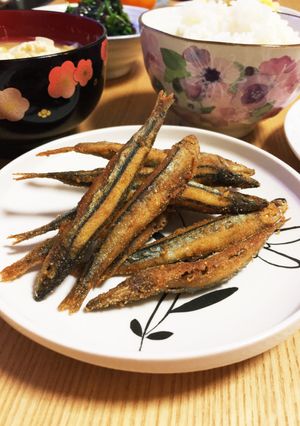 簡単♪パパパッときびなごの唐揚げ♪-レシピのメイン写真