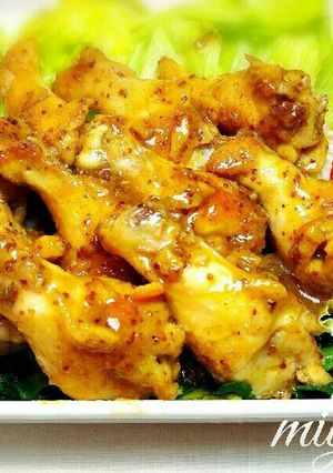 手羽元のマーマレード ローストチキン風♪-レシピのメイン写真