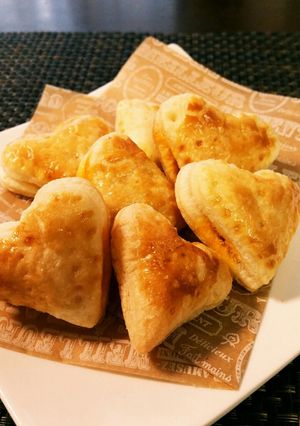♡ハート♡のミートパイ-レシピのメイン写真