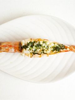 有頭海老のガーリックバター焼き-レシピのメイン写真