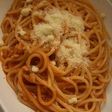 迫力!!アンチョビトマトクリームパスタ♪