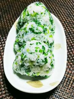 春菊のおにぎり-レシピのメイン写真