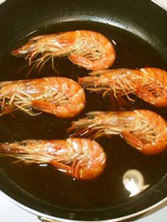 簡単エビ煮物♪お正月お節料理・海老下処理-レシピのメイン写真