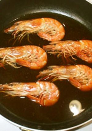 簡単エビ煮物♪お正月お節料理・海老下処理-レシピのメイン写真