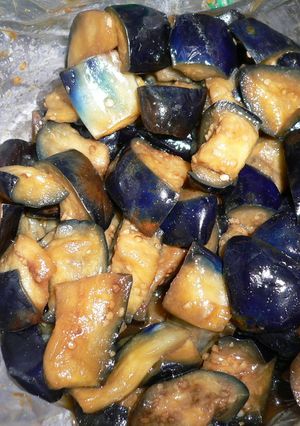 茄子の辛子漬け-レシピのメイン写真