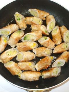 簡単豚肉の肉巻き♪ポテトサラダ♪お弁当に-レシピのメイン写真