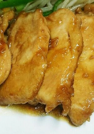 節約☆鶏むね肉で☆照り焼きチキン-レシピのメイン写真