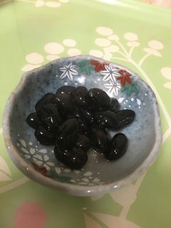 【おせち】 黒豆の煮方!!-レシピのメイン写真