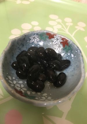 【おせち】 黒豆の煮方！！-レシピのメイン写真