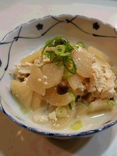 簡単!お豆腐と大根の煮物-レシピのメイン写真