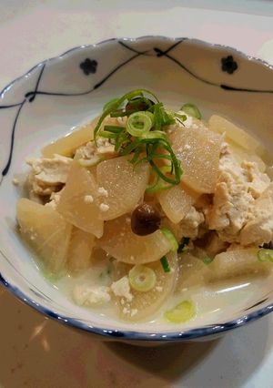 簡単！お豆腐と大根の煮物-レシピのメイン写真
