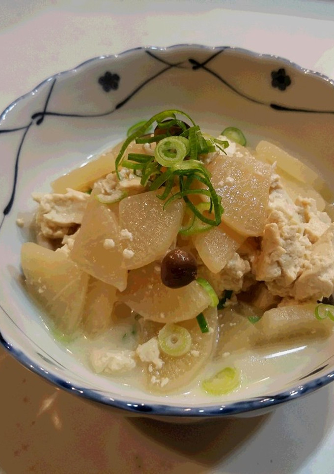 簡単！お豆腐と大根の煮物-レシピのメイン写真