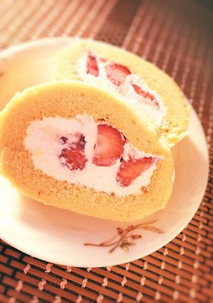 糖質制限◆大豆粉のふわふわロールケーキ-レシピのメイン写真