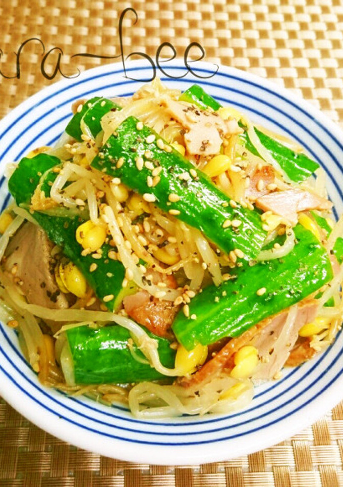 焼豚リメイク♡簡単5分!焼豚の中華和え-レシピのメイン写真